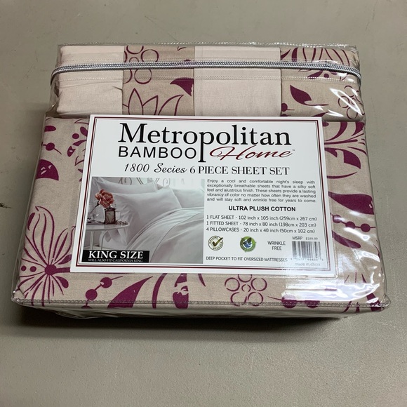 Metropolitan Bedding Metropolitan Bamboo Sheet Set Poshmark